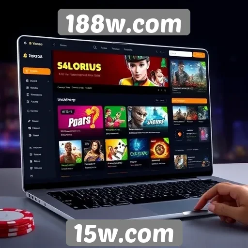 Exploração da interface de usuário do 188w.com